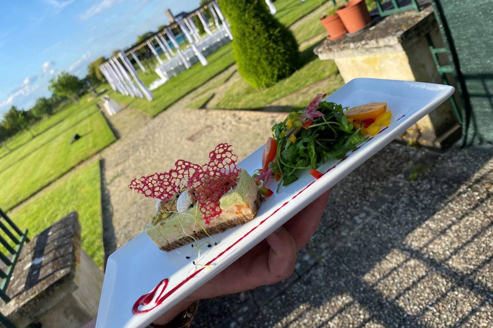 Parfait truites asperges