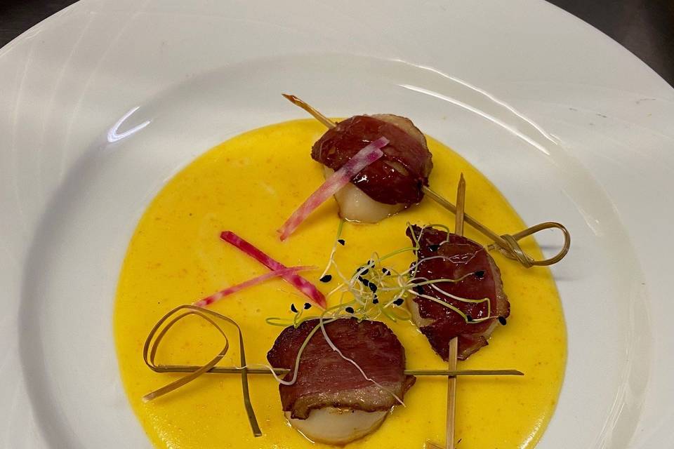 St Jaques au curry