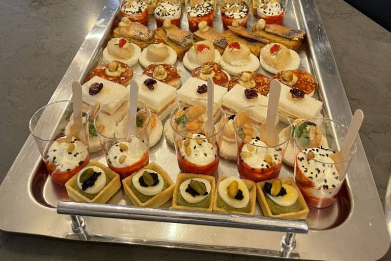 Amuse bouche en buffet