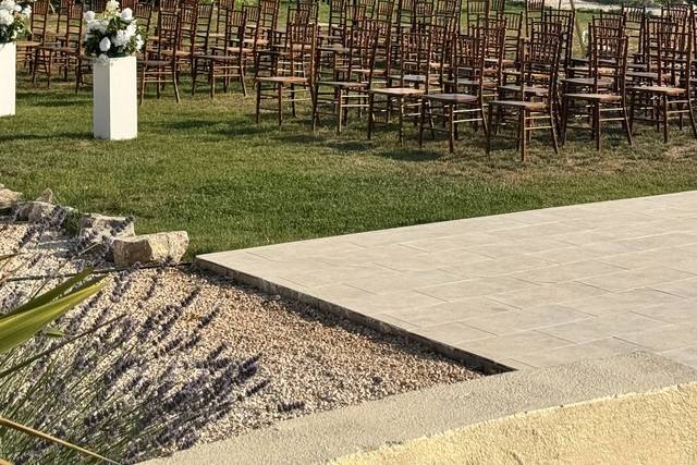 Backstage Mariage