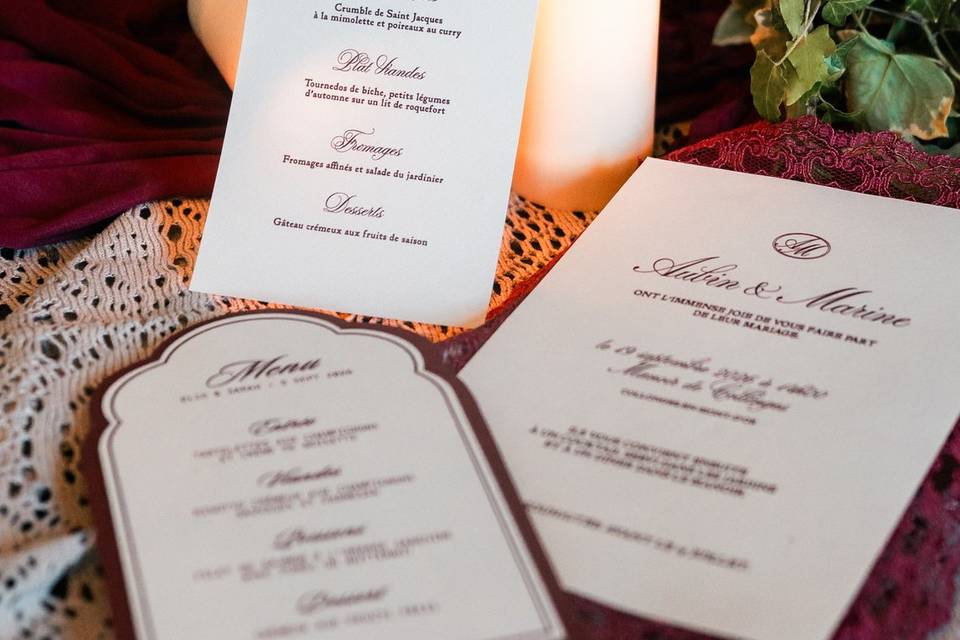 Papeterie mariage