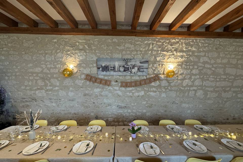 Salle de réception
