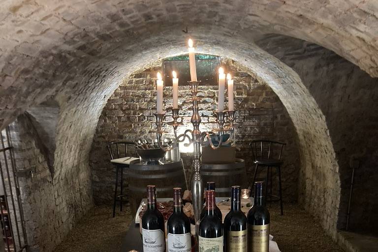 Dégustation de vins cave