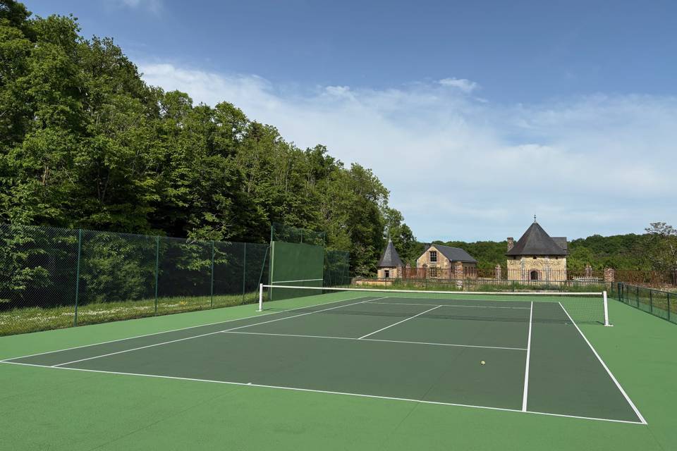 Terrain de tennis