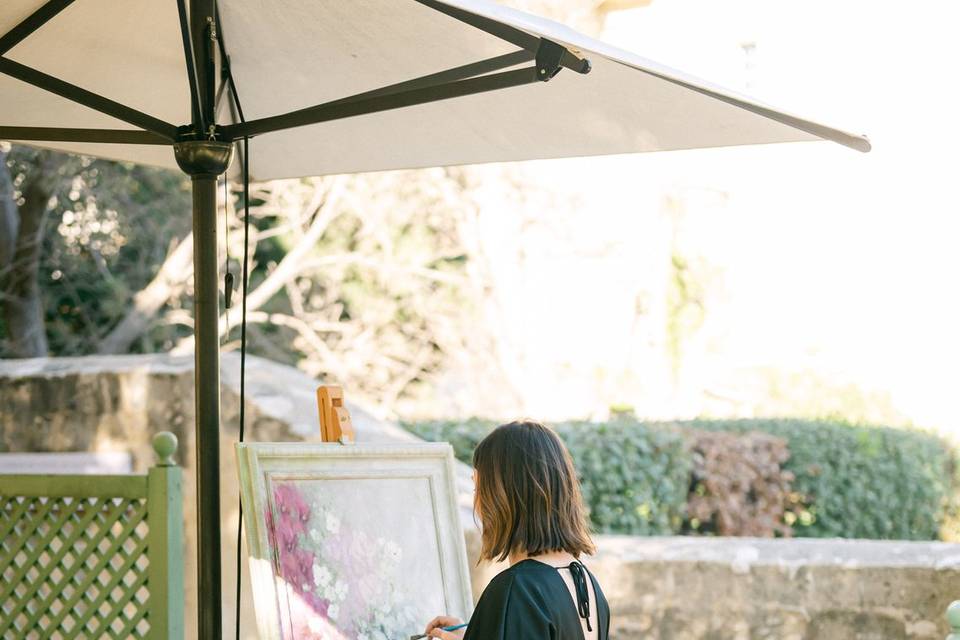 Live Painting, Aix en Provence
