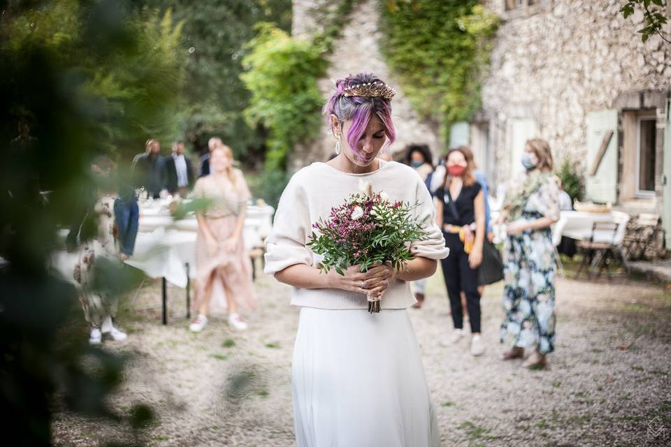 Lancé de bouquet