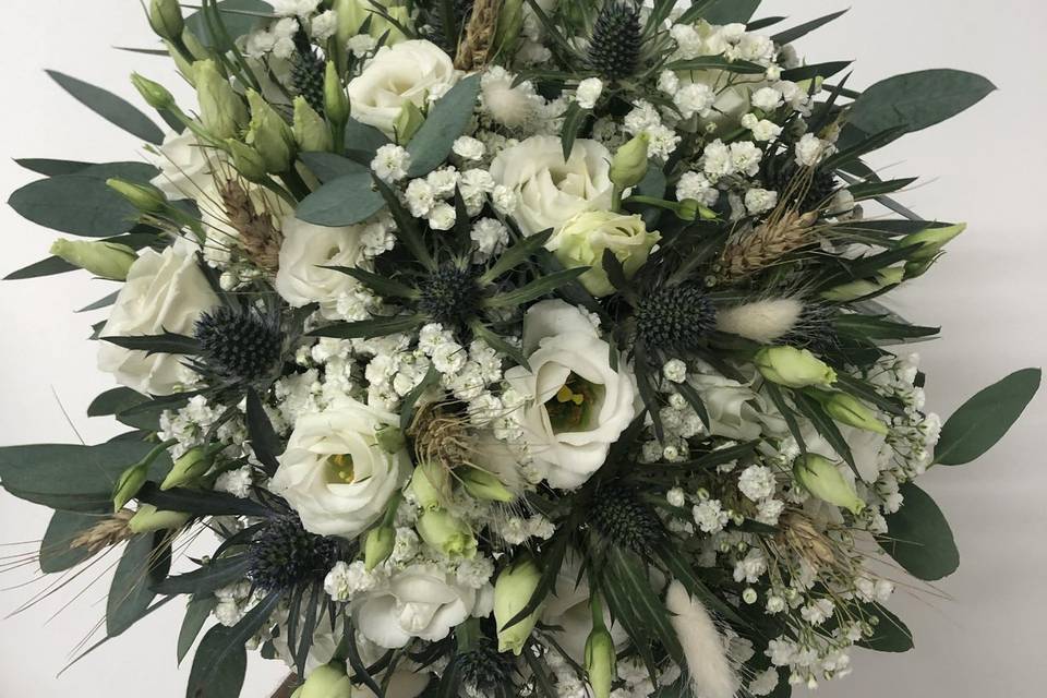 Bouquet de mariée champêtre