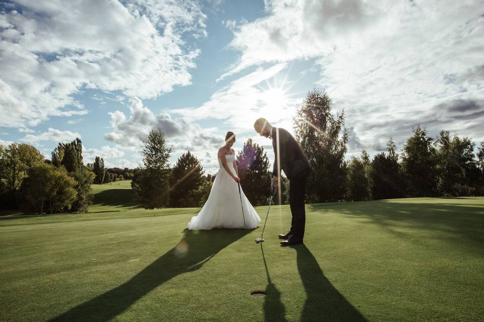 Mariage golf Bellefontaine