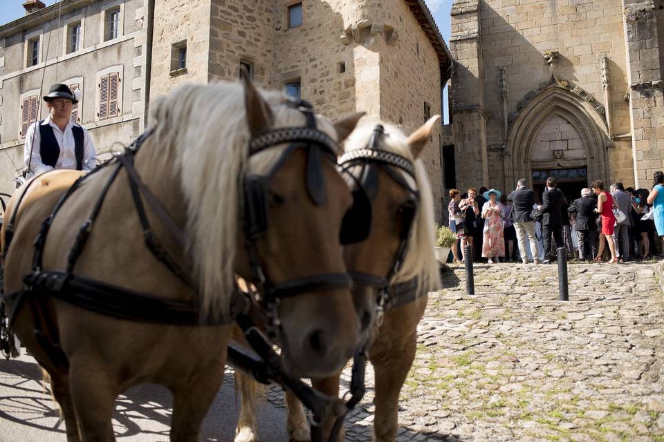 Sortie d'église