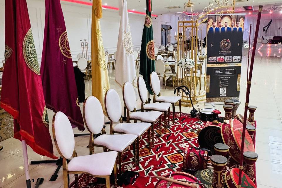 Accueil des invités 👑