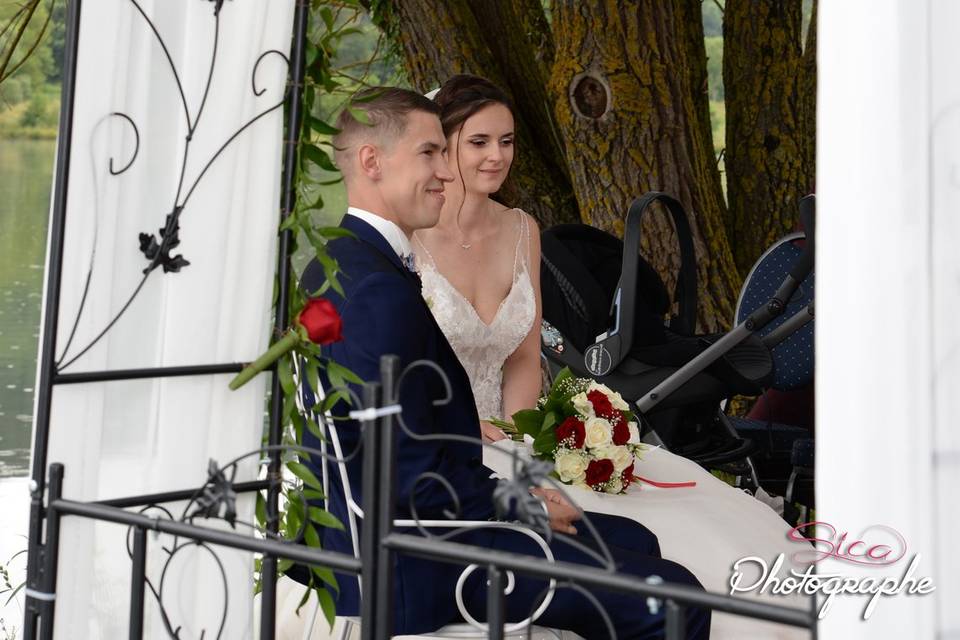 Mariage au bord de l'eau