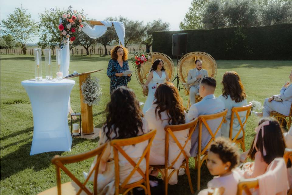 Cérémonie de mariage laïque