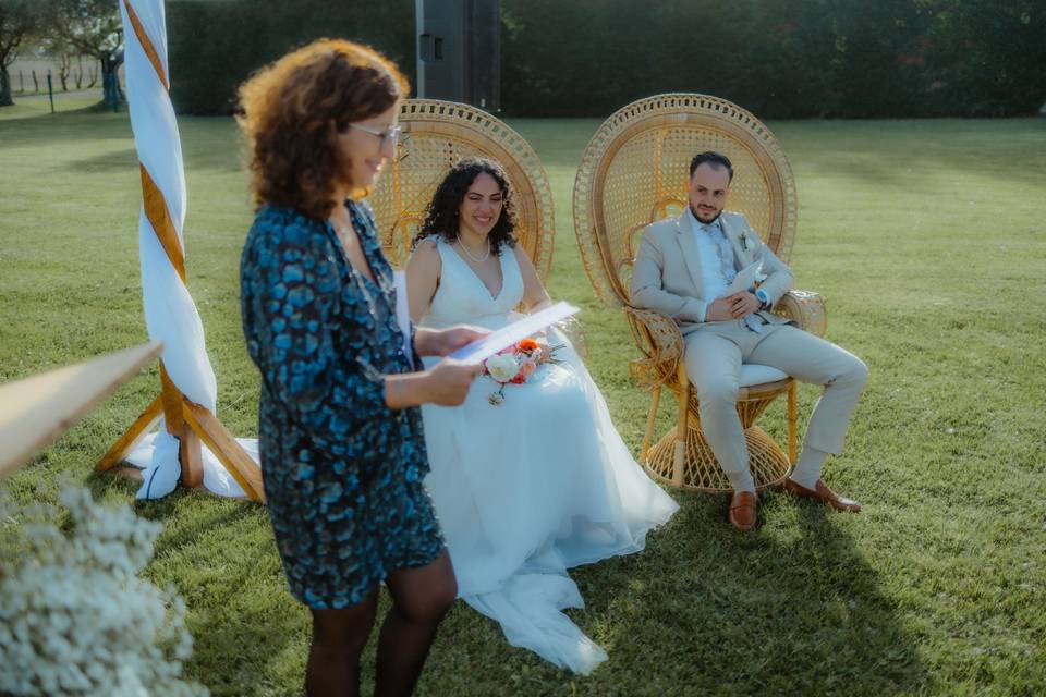Cérémonie de mariage laïque