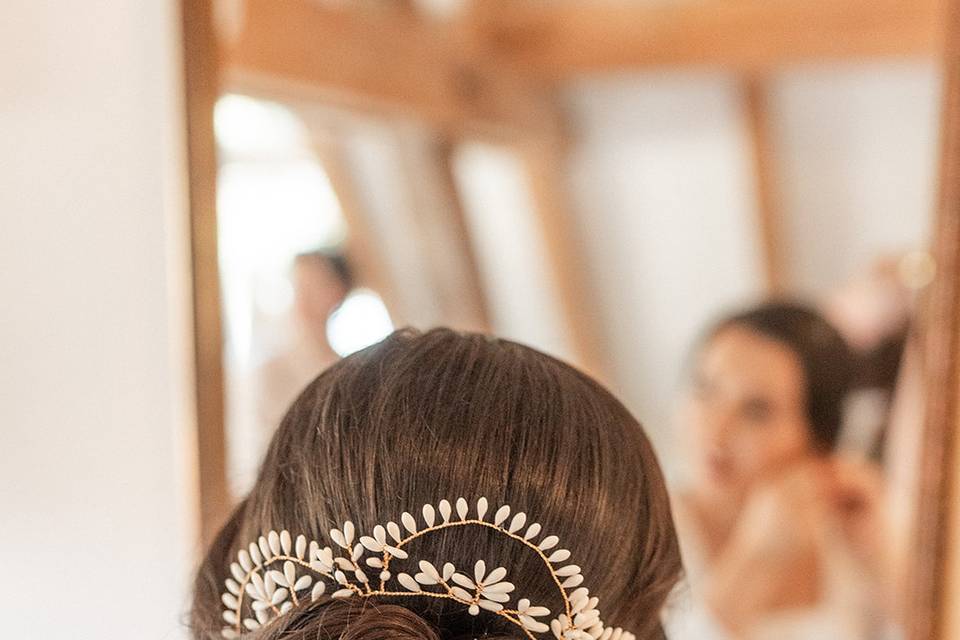 Chignon vintage 40s