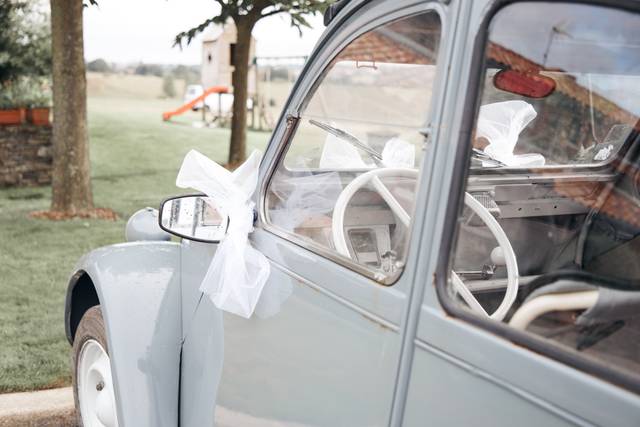 La voiture des mariés