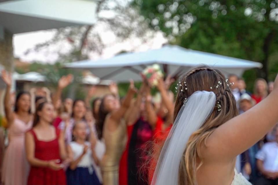 Lancé de bouquet