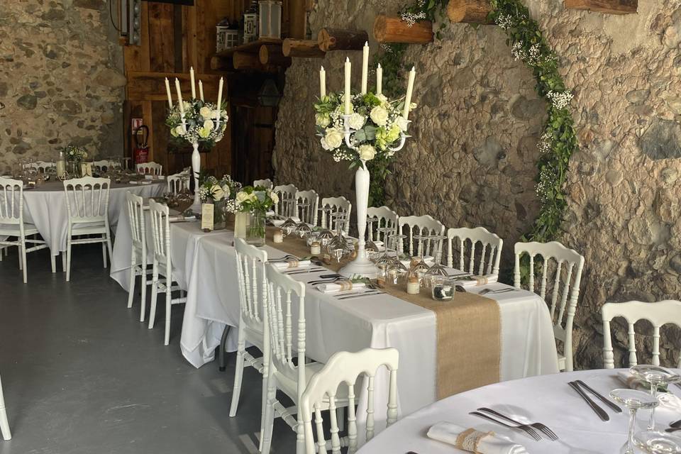 Intérieur salle repas