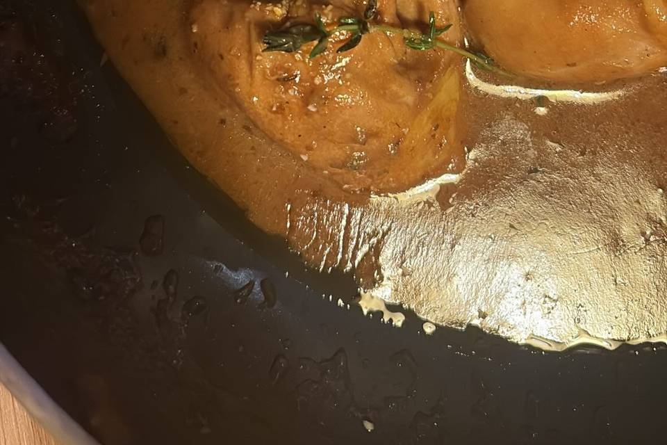 Volaille sauce secrète