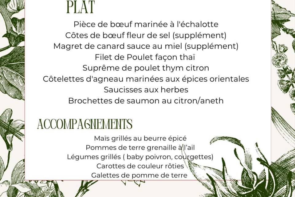 Menu type