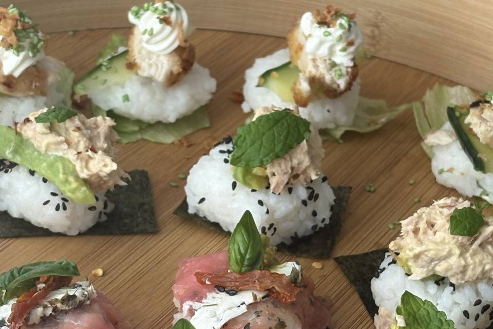 Bar à bouchée sushi