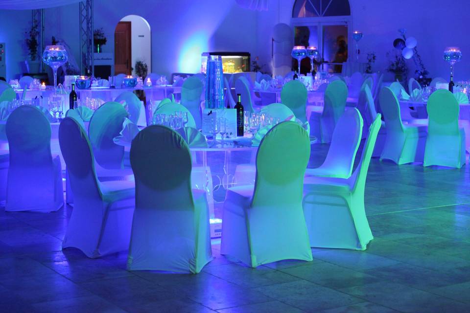 Location table lumineuse