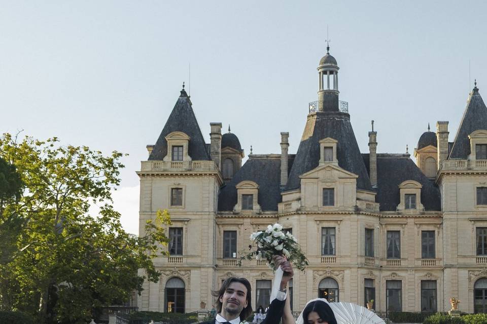 Cérémonie dans le parc