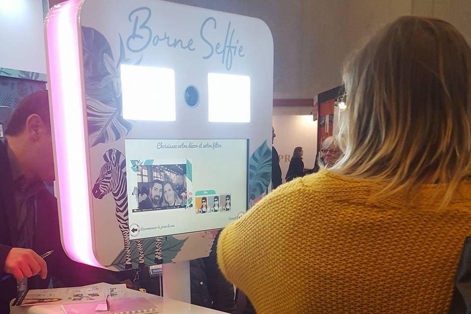 SnapshotBox, la borne à selfie