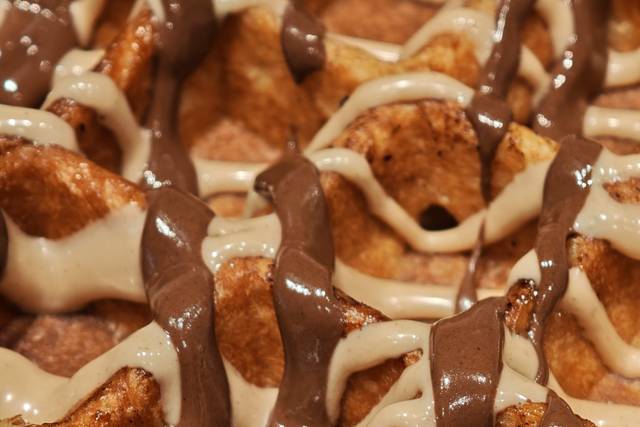 Gaufre avec toppings