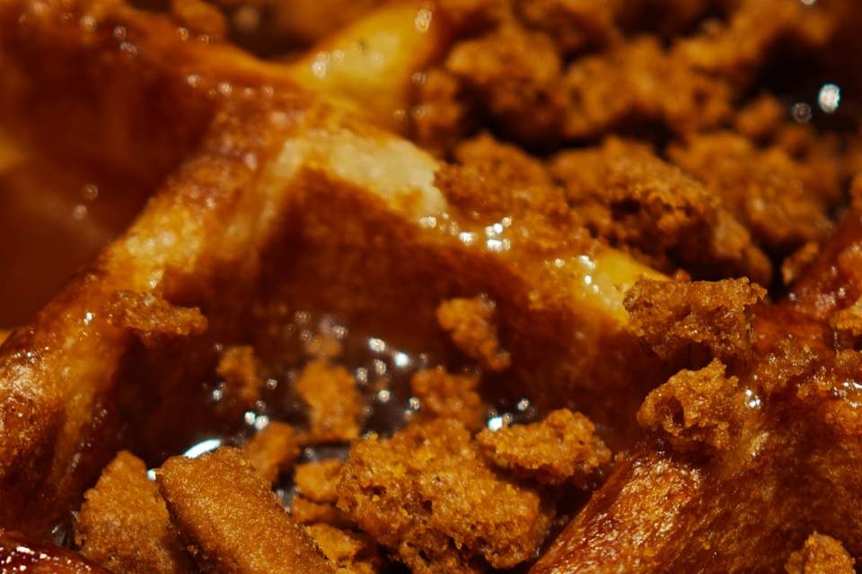 Gaufre avec toppings