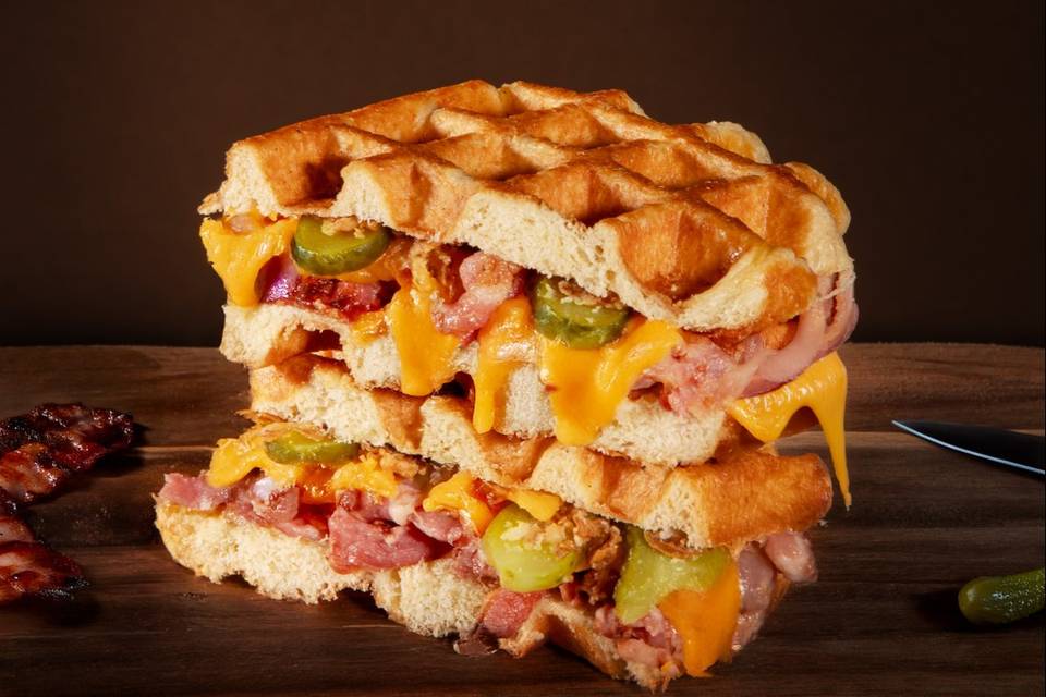 Gaufre salée