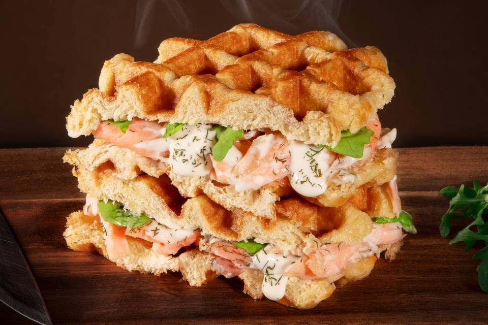 Gaufre salée