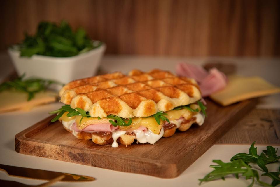 Gaufre salée La Montagnarde