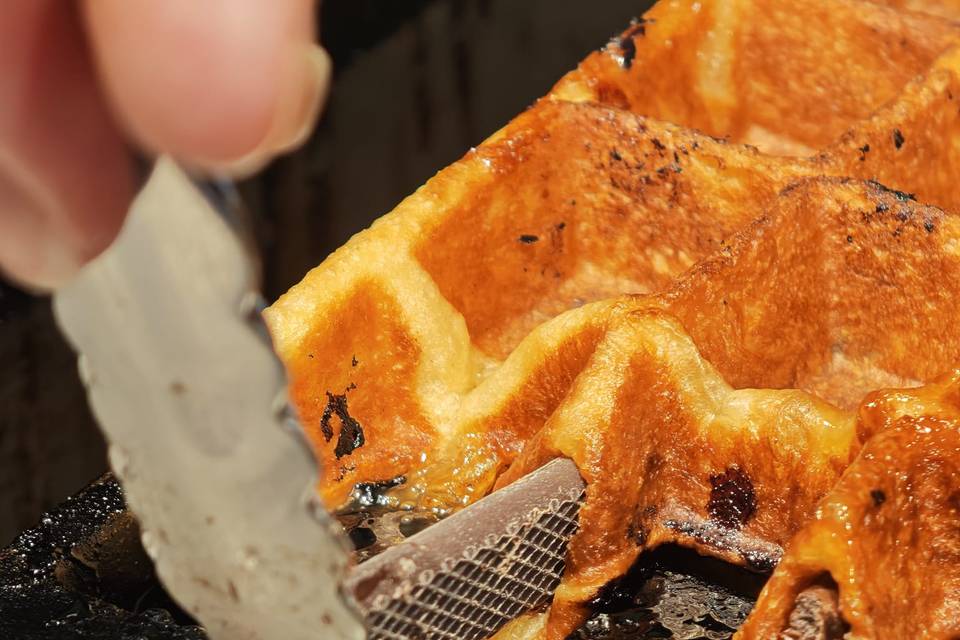 Gaufre insert chocolat