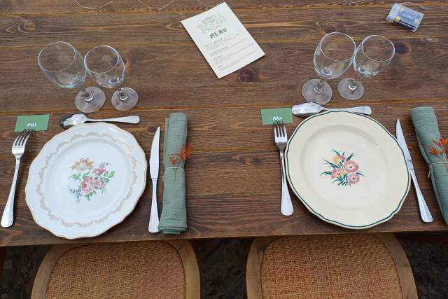 Assiettes vintage
