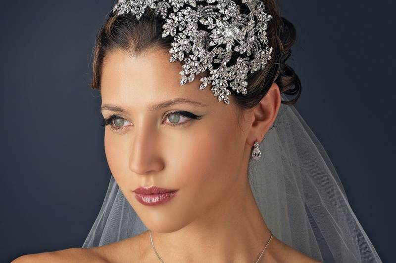 Diadème coiffure mariée