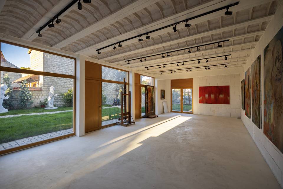 Salle d'exposition