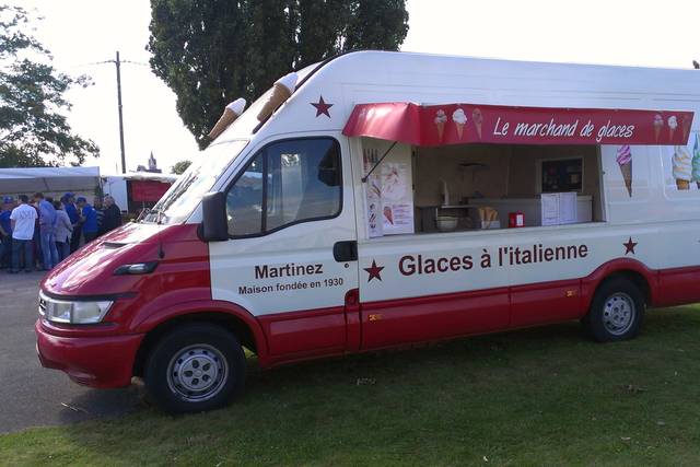 Foodtruck glace italienne