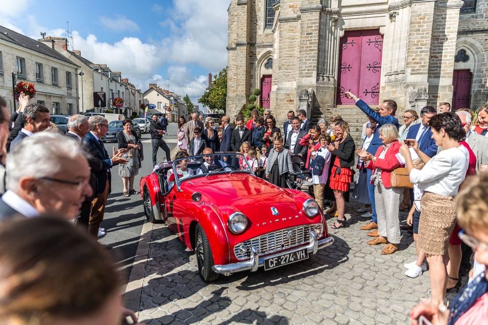 La sortie d'Eglise