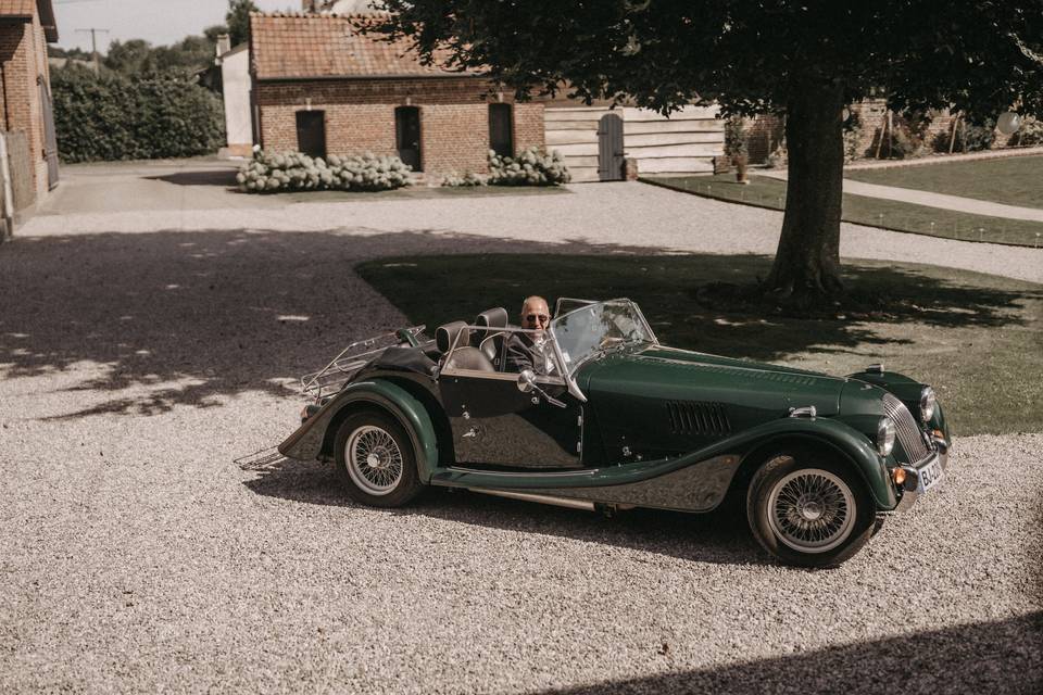 Voiture des mariés