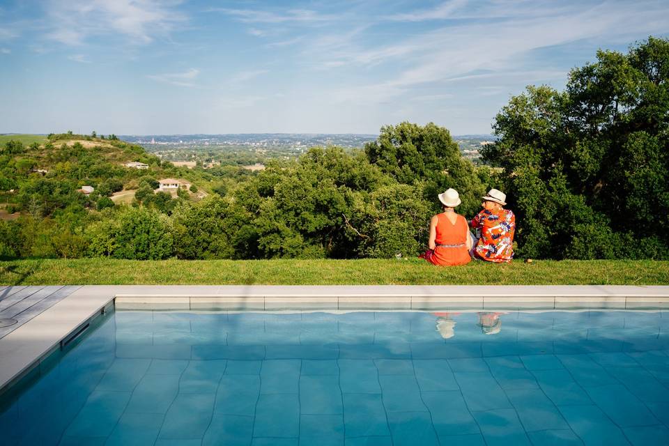 Piscine avec vue