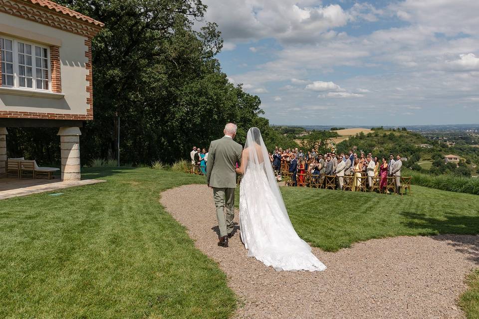 Entrée de la mariée