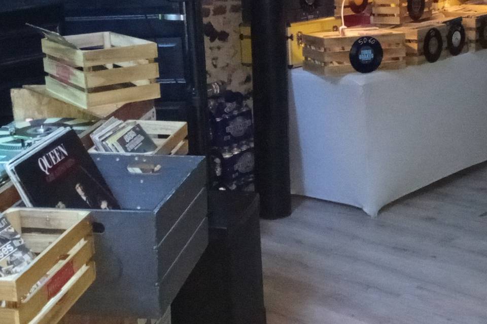 Bar à Vinyles+ Dj ( Séminaire)