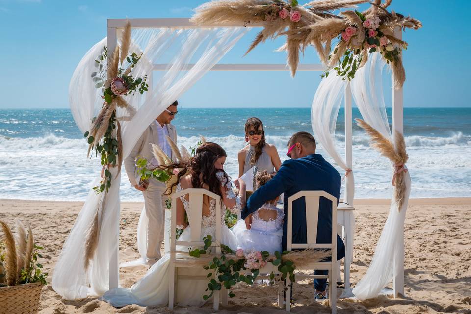 Mariage à la plage