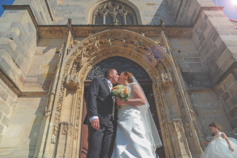 Sortie de l’Eglise