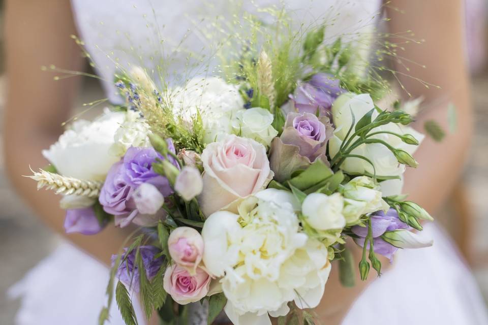 Bouquet de mariée provençal