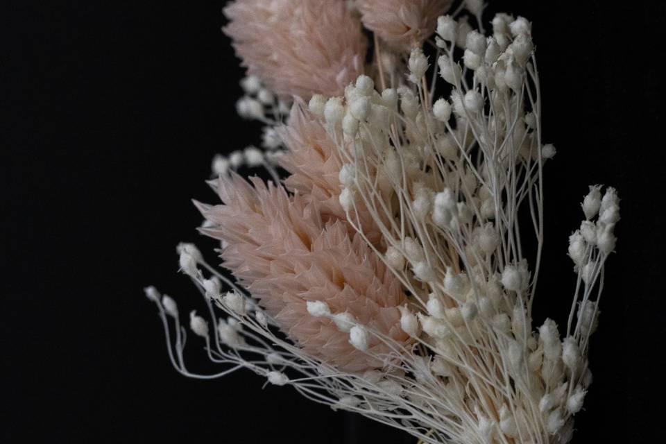 Boutonnière Rose et Marguerite