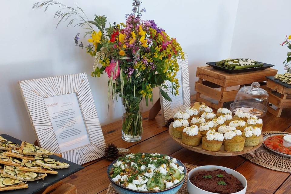 Buffet grands plats