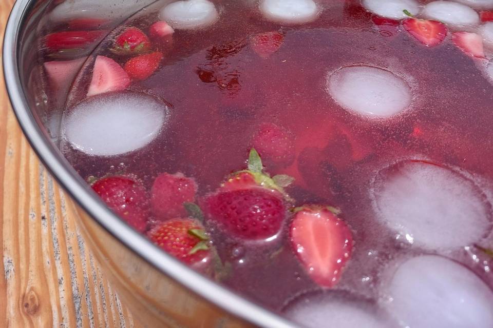 Pétillant fraises