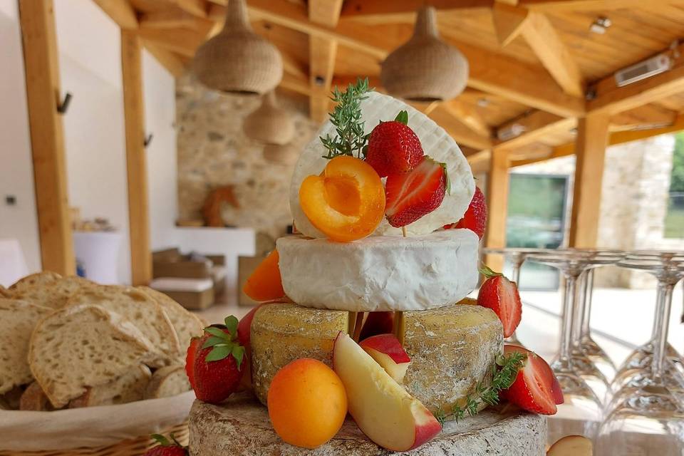 Pièce montée fromages