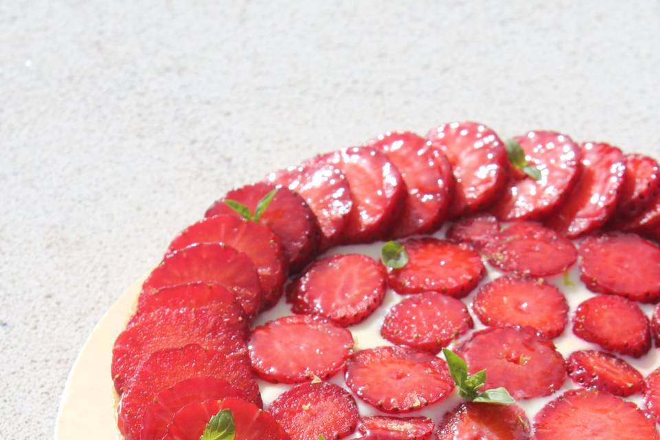 Tarte Fraises, Citron Vert